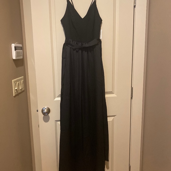 Size 4 Bridesmaid Dress Black - Picture 1 of 3